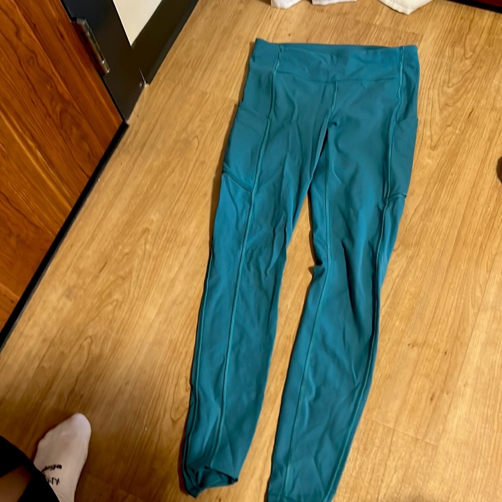 Blue lulu leggings